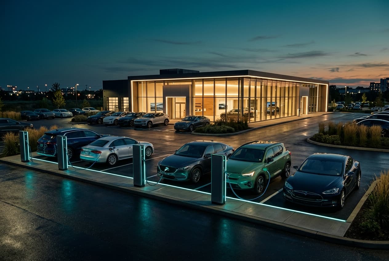 EV Charging at NJ Auto Dealership